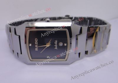 Replica Rado Jubile Tungsten with Diamond Dial Mens Watches